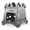 Titanium, variant on AREALER Compact Folding Wood Stove for Camping Cooking Picnic