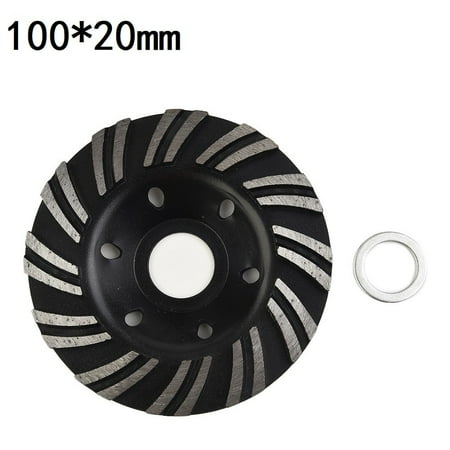

4 100mm Diamond Segment Grinding Wheel Wheel Grinder Concrete Granite Stone Cut