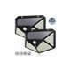 thumbnail image 1 of Set of 2 Solar Flood Lights with Motion Sensor 100LED Four-Sided Bright Solar Wall Light, 1 of 4