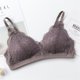 thumbnail image 4 of Sujetador con correa para mujer Sujetador push-up sexy Bralette con diseño de encaje para niña Sujetador transpirable de 3/4 taza sin alambre, Café, 80 = 36AB Sweethay AP001484-11B, 4 of 7