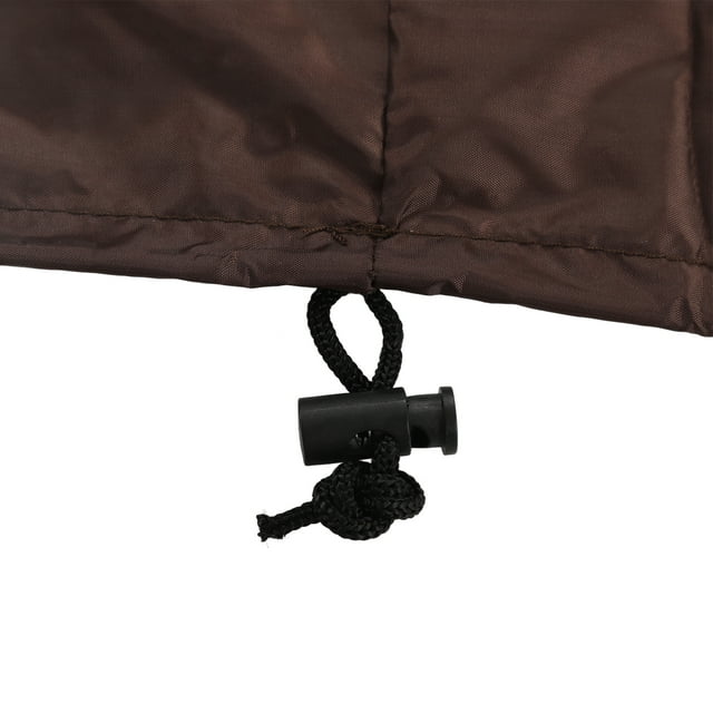 Couverture de Bain à Remous Extérieur, Couvre la Poussière de Meubles d'Extérieur Couvercle de Bain à Remous Polyester Couverture de Bain à Remous Construit pour les Professionnels