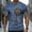 Blue, variant on Short Sleeve Men'S Graphic T-Shirts Pull-On Blue Crew Neck Nautical Tops Modern Vintage Compass Graphic Prints T-Shirts Blue,Xxl