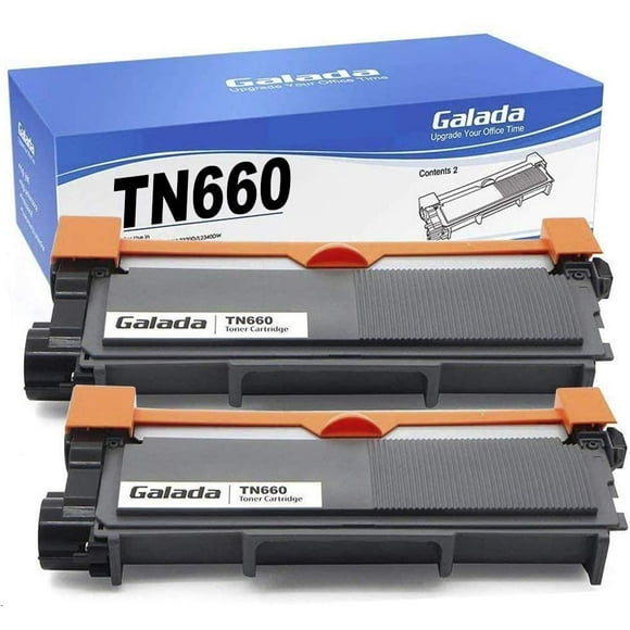 Galada Cartouche de Toner Compatible pour Frère TN630 TN-630 TN-660 pour Hl-l2300d Hl-l2340dw Hl-l2305dw