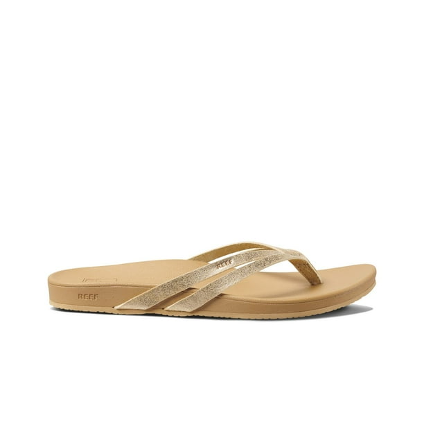 (取寄) リーフ レディース クッション スプリング ジョイ Reef women  Cushion Spring Joy Champagne Reef Women's Sandals Cushion Spring Joy Flip Flops, Champagne, 8.5