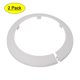 thumbnail image 1 of Uxcell 110mm White PP Escutcheon Water Pipe Cover Decoration 2 Pack, 1 of 7