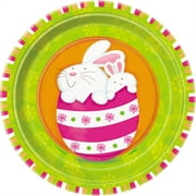 7" Bunny Pals Easter Paper Dessert Plates, 8ct