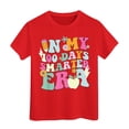 thumbnail image 1 of TZEWGL Cute Shirt For Kid Short Sleeve Letter Printed Round Neck Clothes For Newborns size 3-4T, 1 of 4