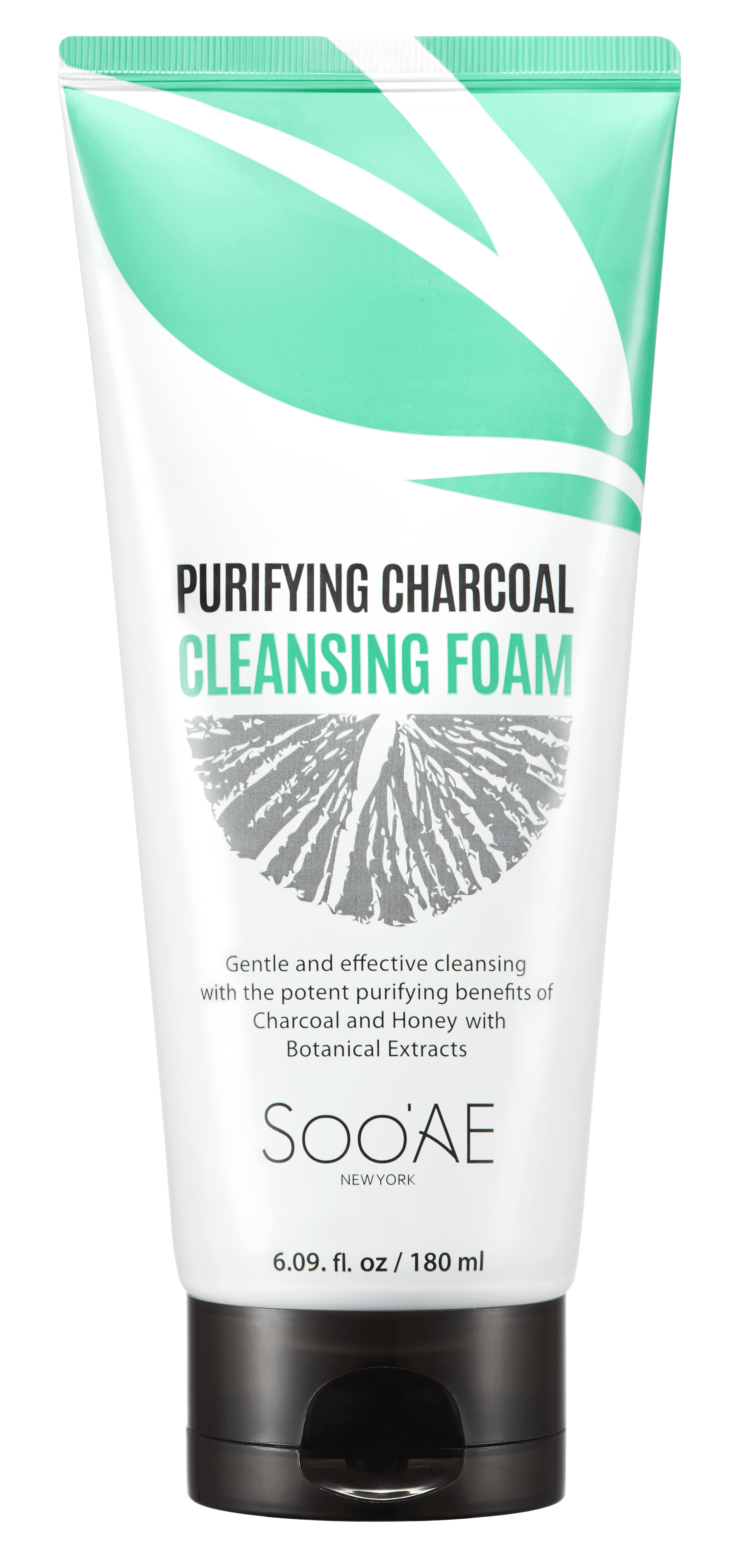 SooAE Purifying Charcoal Cleansing Foam 6.09 fl oz - Walmart.com