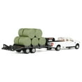 thumbnail image 3 of ERTL 1/32 Ford F-350 Dually Pickup Truck with Trailer and Bales 46631, 3 of 9