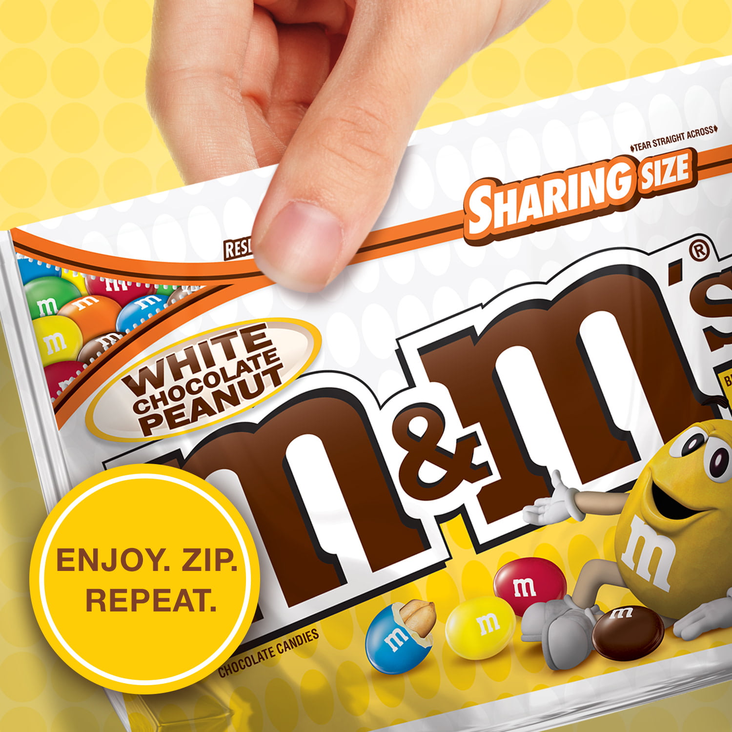 Peanut M&M'S White Candy