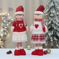 thumbnail image 3 of Large Size Christmas Angel Girl Standing Doll Christmas Decorations for Home Xmas Tree Ornament New Year Toys Kids Festival Gift, 3 of 5