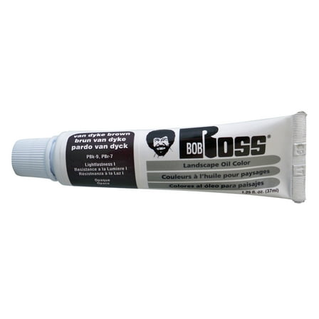 Bob Ross Oil Paint, 37ml Tube, Van Dyke Brown