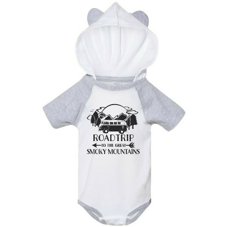 

Inktastic Road Trip To The Great Smoky Mountains Gift Baby Boy or Baby Girl Bodysuit