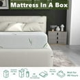 thumbnail image 7 of Full Size Mattress，8" Memory Foam Mattress with Graphene Fabric Cover, Bed in a Box, 7 of 7