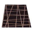 thumbnail image 3 of Rugsotic Carpets Hand Tufted Wool Eco-Friendly 5'x8' Area Rugs Rectangle Brown Contemporary Modern High Pile Thick Handmade Anti Skid Indoor Rug for Living Room, Bedroom K02001, 3 of 5