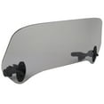 thumbnail image 3 of Universal Motorcycle Modified Windscreen Windshield Spoiler Air Deflector Smoked, 3 of 9