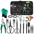 thumbnail image 1 of Juego de herramientas de jardinería, regalo de plantas suculentas para mujeres, herramientas de jardinería de aluminio con bolsa de jardinería, regalos de jardinería para hombres y mujeres, 1 of 5