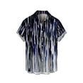 thumbnail image 1 of Camisas Para Hombre XXL Camisa de manga corta con estampado digital 3d de ocio de tendencia de moda de playa de turismo de vacaciones de verano para hombres (Black, 3XL), 1 of 4
