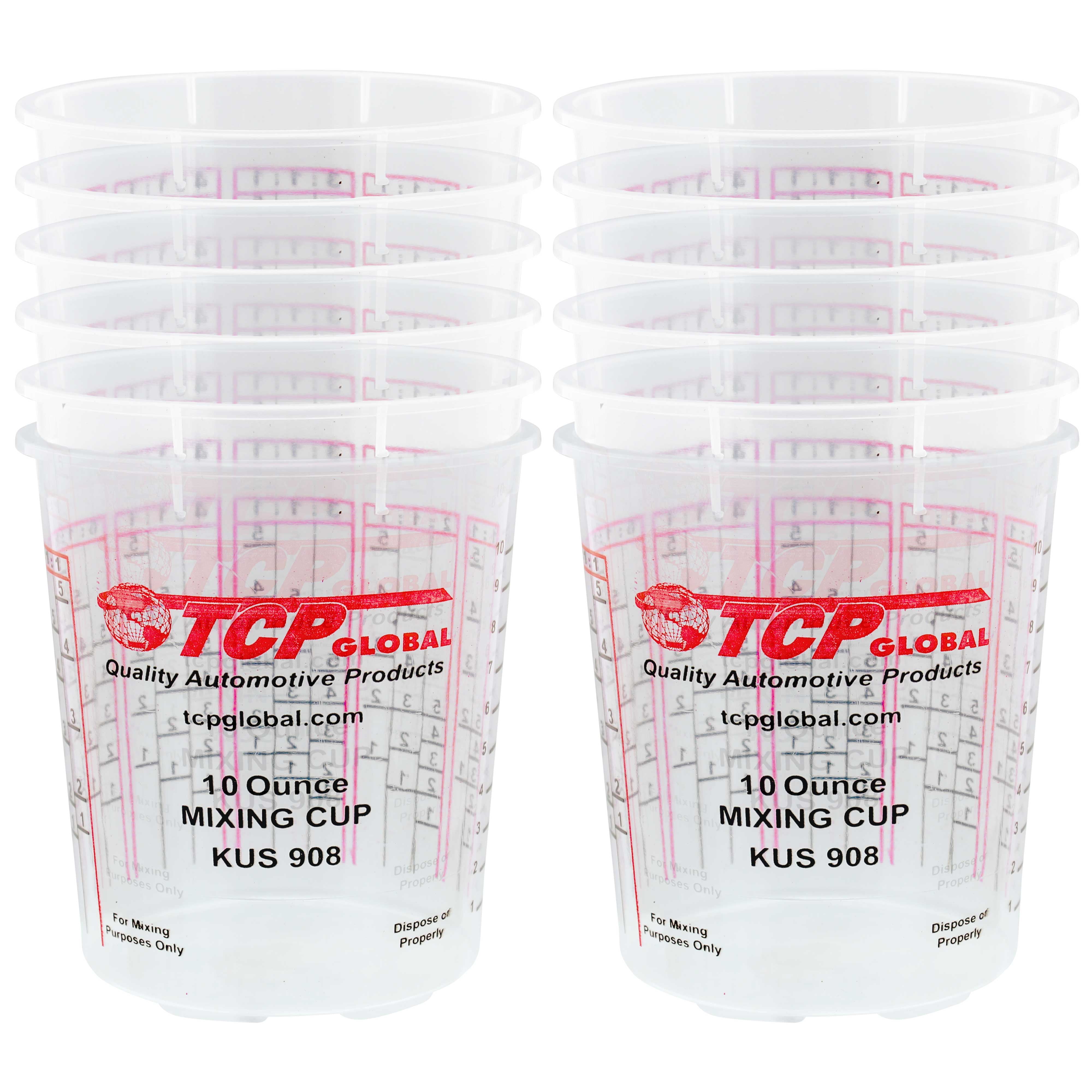 Plastic 100/Pack Lid for 2-Quart Paint Mixing Cups
