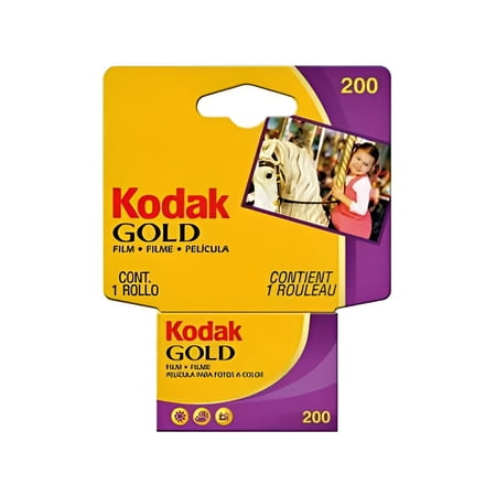 コダック ゴールド 200 36枚撮り 新パッケージ(kodak GOLD 200 カラーネガフィルム)