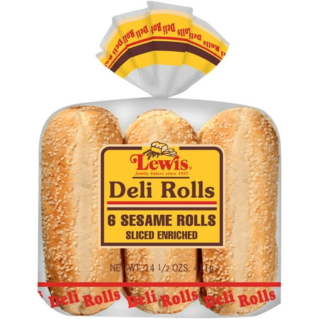 Lewis Bakeries Lewis Deli Rolls Rolls, 6 ea