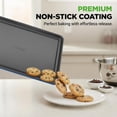thumbnail image 4 of 8-Piece Nonstick Stackable Bakeware Set - Blue Baking Tray w/Non-Stick Coating, Oven Safe to 450 ° F, 4 of 7