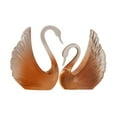 thumbnail image 2 of Swan Statue Crafts Creative Collectible Resin Ornament para Fiest Desk interior Naranja, 2 of 8