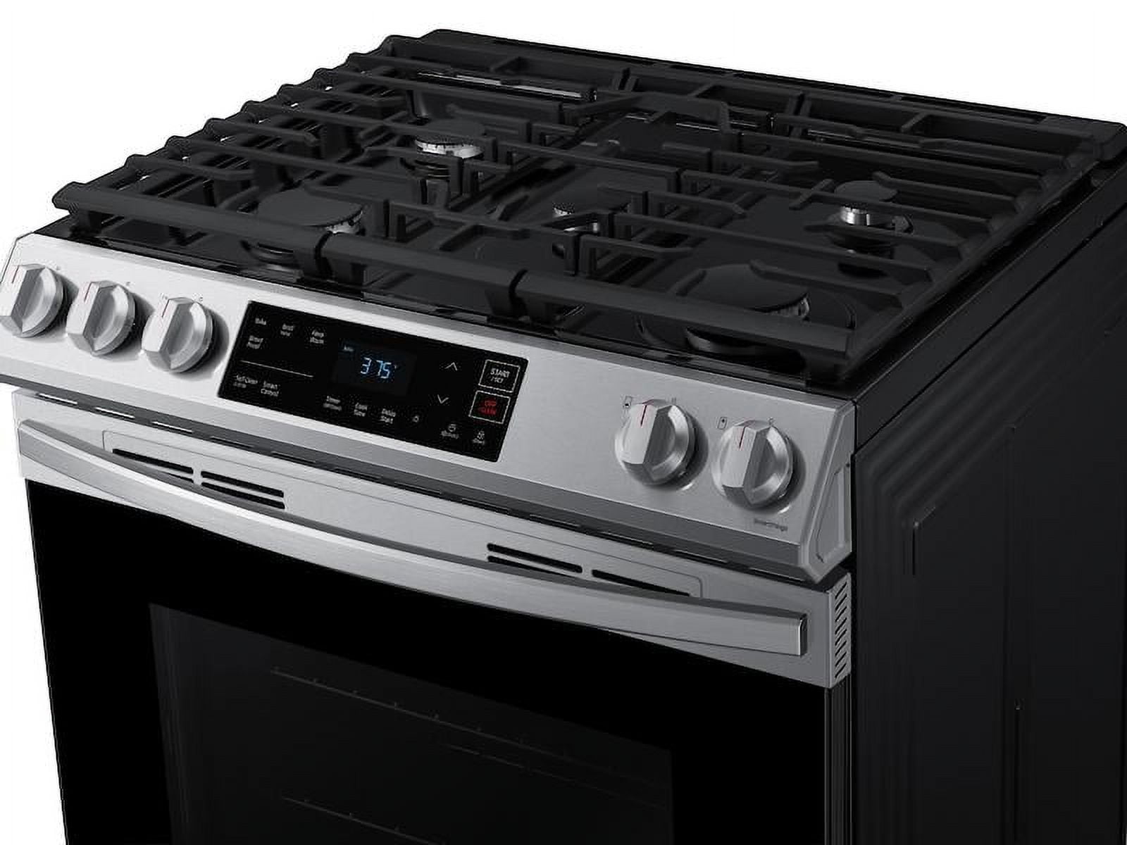 Samsung NX60T8111SS 6.0 Cu. Ft. Slide-In Gas Range