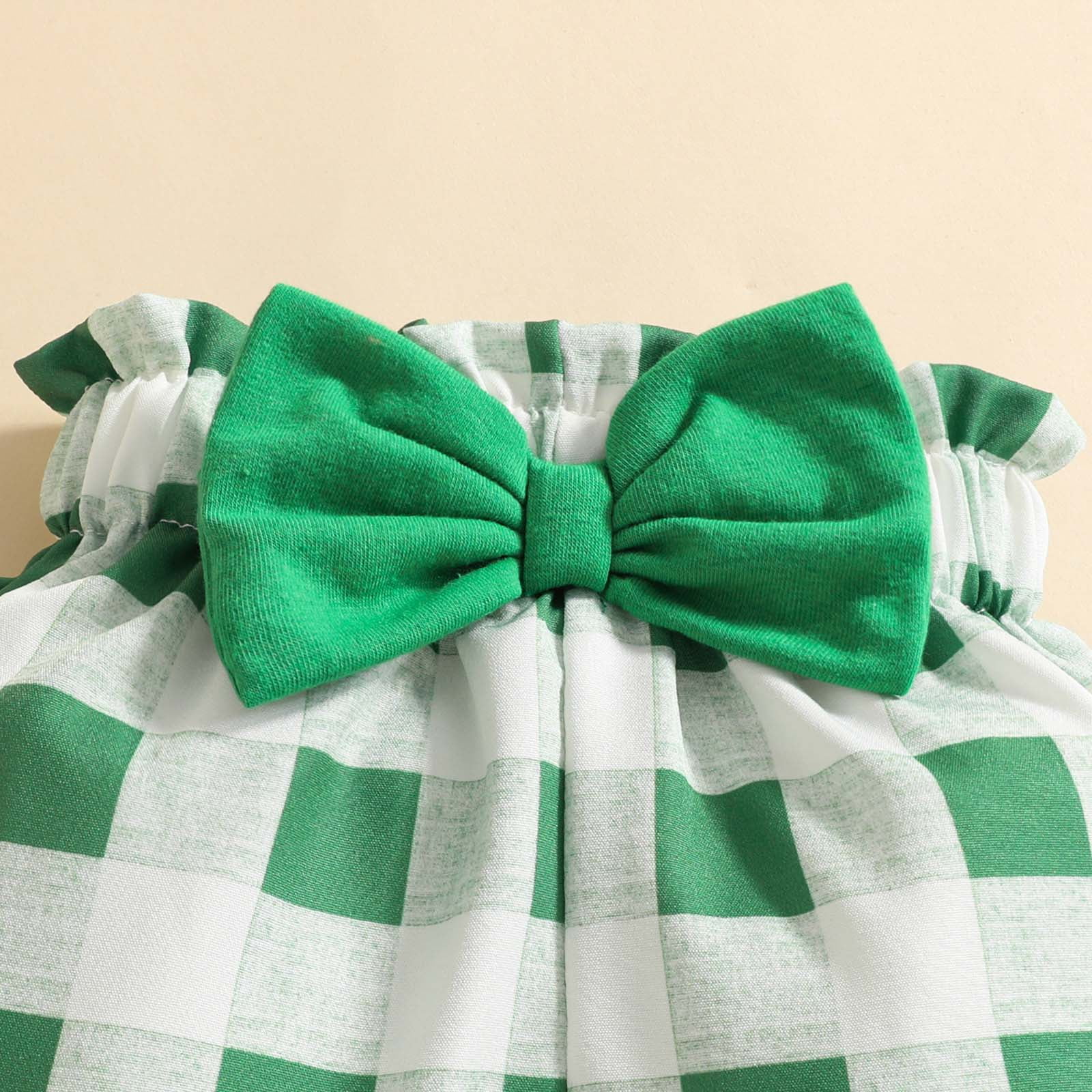 Tennyeal Toddler Girls' Clothing Baby Boy Girl St Patricks Day Outfit Long Sleeve Bodysuit Bodysuit Pants Hat 3Pcs Set for 12-15 Months,Green
