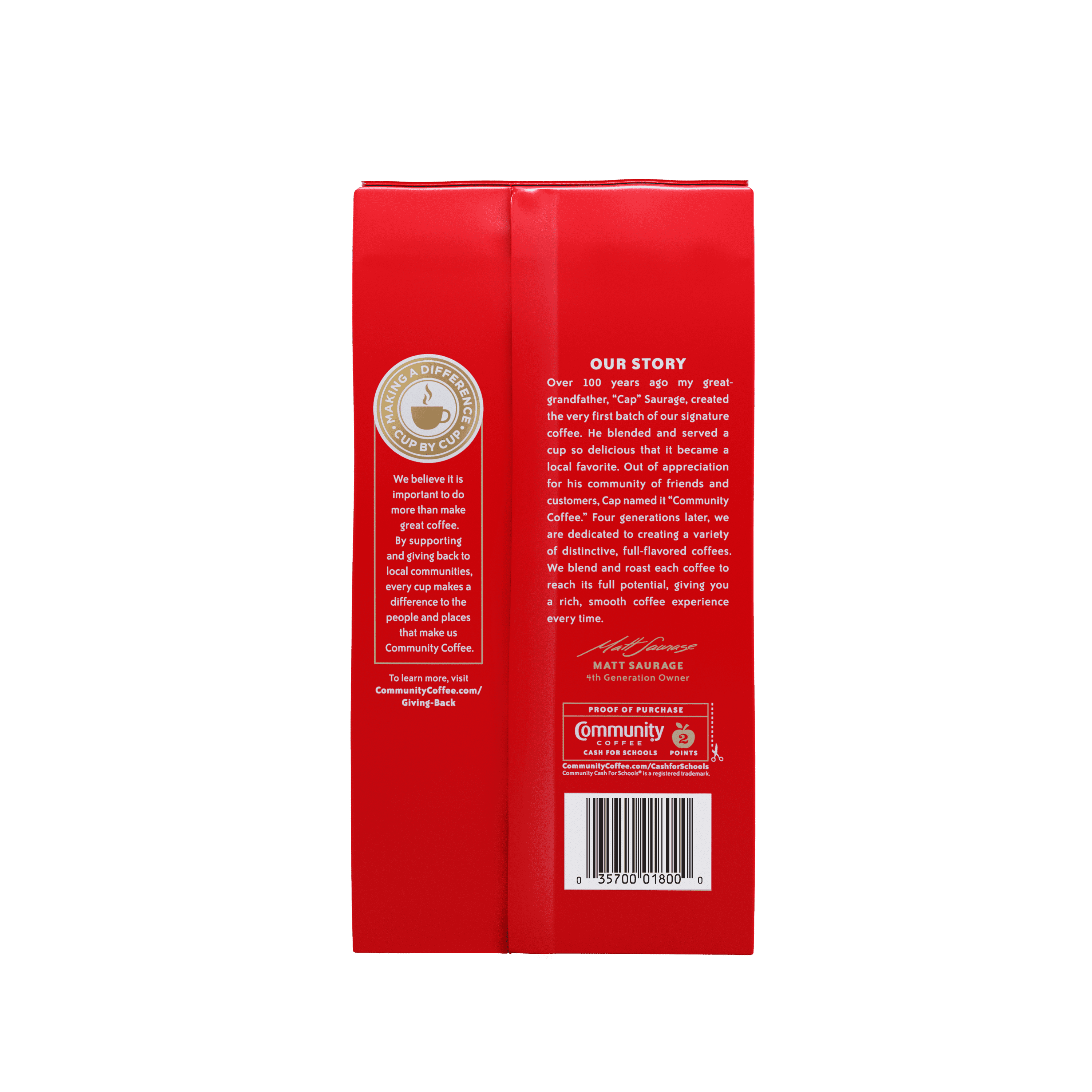 Community® Coffee Between Roast Ground Coffee 16 oz Firm Pack
