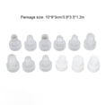 thumbnail image 4 of Qarigey 12 pack/lote belleza de la piel esencial 12 Uds puntas de dermoabrasión facial de oxihidrógeno como ojos, Etc. mejillas masajeadores, 4 of 6