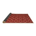 thumbnail image 2 of Ahgly Company Indoor Square Trellis Brown Modern Area Rugs, 6' Square, 2 of 4