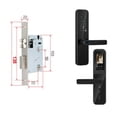 thumbnail image 1 of Door Lock, Tuya Digital Electronic Smart Door Lock With Biometric Camera Fingerprint Smart Card Password Key Unlock ,Easy to Install, 1 of 7