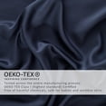 thumbnail image 4 of TOSMO Luxury Pillow Case Set of 2, Viscose Made from Bamboo OEKO-TEX, Silky Soft, Breathable & Cooling Pillow Cases with Envelope Closure (Queen, Slate), 4 of 6