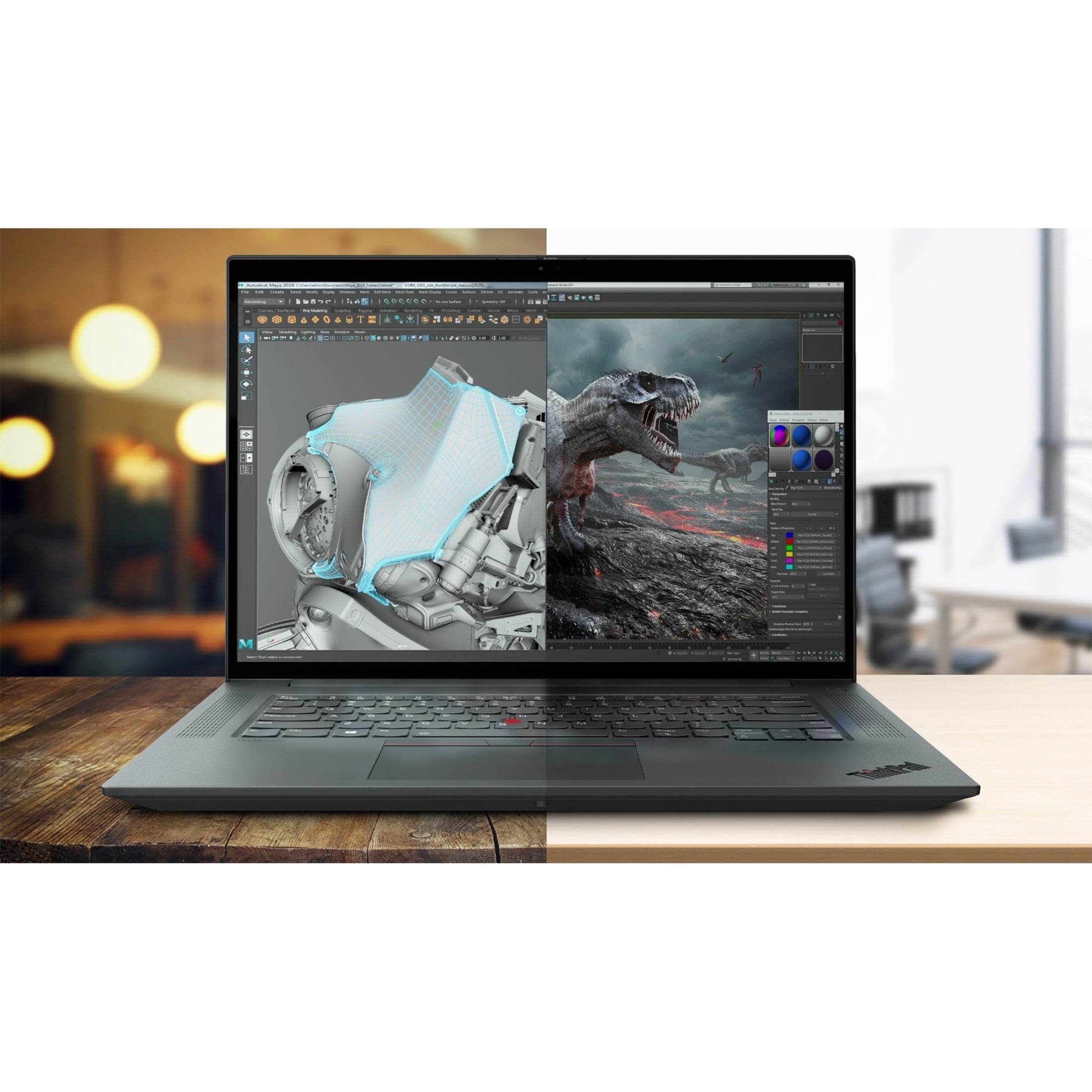 Lenovo ThinkPad P1 Gen 4 20Y3007KUS 16" Mobile Workstation - WQXGA - 2560 x 1600 - Intel Core i7 11th Gen i7-11800H Octa-core (8 Core) 2.30 GHz - 16 GB Total RAM - 512 GB SSD - Black