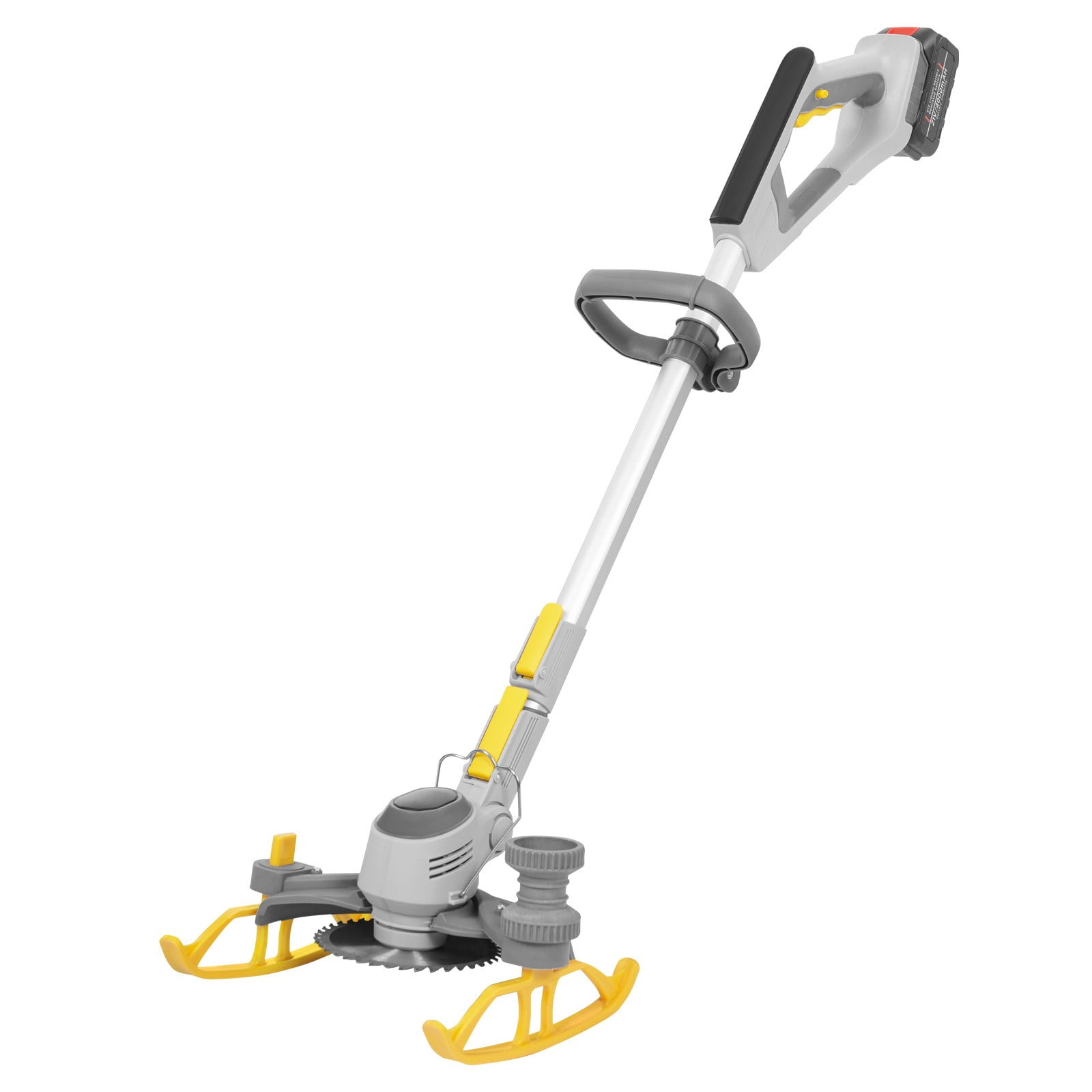 ToppiJoy Cordless String Trimmer with Charger, 4.0Ah Battery Powered, Lawn Edger with Adjustable Telescopic Pole, Grass Trimmer for Lawn Care and Yard Work