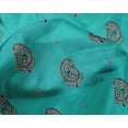thumbnail image 4 of oneOone Silk Tabby Fabric Paisley Block Print Sewing Fabric BTY 42 Inch Wide, 4 of 4