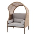thumbnail image 1 of Royal Garden Steel & Wicker Patio Egg Chair, 1 of 5