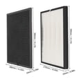 thumbnail image 4 of Filtre à Air de Remplacement Premium pour Purificateurs AC & FY Series - Capture de Poussière, Cheveux & Particules Média Filtrant Haute Efficacité PP/PET - Compatible avec Modèles AC1214/10, AC1215, AC1217, AC2729/10, FY1410/30, 4 of 6