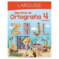 thumbnail image 1 of Ejercicios de Ortografía 4° primaria, Ediciones Larousse, Paraescolares, Ortografía, Edición 1, 1 of 2