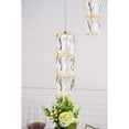 thumbnail image 4 of Polaris LED light Gold Pendant Clear Crystal, 4 of 9