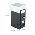 thumbnail image 4 of Ccdes Mini Réfrigérateur USB à DEL Réfrigérateur USB Boissons Canettes de Boisson Réfrigérateur et Chauffage, Réfrigérateur Portable, Mini-Frigo, 4 of 8