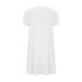 thumbnail image 5 of Mittory Women's Summer Sleeveless V-Neck T-Shirt Tunic Tops Blouse Shirts, 5 of 6