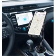 thumbnail image 3 of Cup Holder Phone Mount, Upgraded Long Neck Never Shake Heavy Duty Cup Base Car Phone Holder Cradle Car Mount for iPhone 14 Pro/XR/XS Max/X/8/7 Plus/6s/Samsung S10/Note 9/S8 Plus/S7,GPS etc, 3 of 7