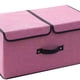thumbnail image 4 of Caja de almacenamiento de lino de algodón caja de almacenamiento de tela tapa doble a prueba de polvo para guardarropa ANGGREK Otros, 4 of 8