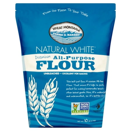 (2 Pack) Wheat Montana Premium All-Purpose Flour, 10 (Best Wheat Flour In India)