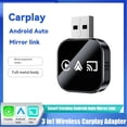 thumbnail image 2 of Adaptador USB para Carplay, Mirror Link, Android Auto, Inalámbrico, con Cable y Conectar y Usar A, 2 of 5