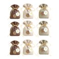 thumbnail image 1 of 9Pcs Drawstring Sachet Bags Empty Hanging Fragrance Bags Car Pendants, 1 of 4