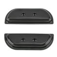 thumbnail image 4 of VOBOR 1pair Door Panel Arm Rest Cups Metal Cup Holder Replacement for Ford Truck F‑100 1973 to 1979 Black, 4 of 8