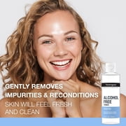Neutrogena Alcohol-Free Daily Facial Toner, Skin Care for Face, Fragrance-Free, 8 oz